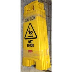 LOT OF 3 WET FLOOR SIGNS