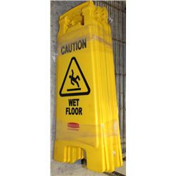 LOT OF 3 WET FLOOR SIGNS