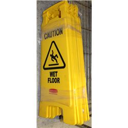 LOT OF 3 WET FLOOR SIGNS