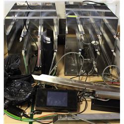 LOT OF 2 BEVERAGE UNITS W/ MIX