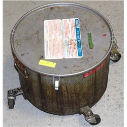 MIROIL 60L FILTER POTS ON CASTORS