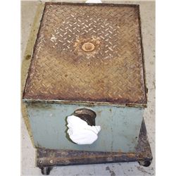 GREASE  TRAP ON ROLLING CART 21"X16"