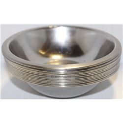 LOT OF 12 S/S MIXING BOWLS 6.5" DIAMETER
