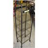 Image 1 : 5 TIER METAL DISPLAY RACK ON CASTORS