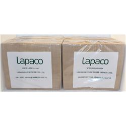 1000 LAPACO PAPER NAPKINS SEALED