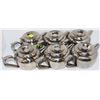 Image 1 : LOT OF 6 S/S TEA POTS