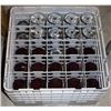 Image 1 : DISH RACKS W/ 25 GLASSES IN ASSORTED STYLES