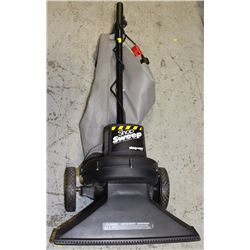 SHOP SWEEP INDOOR / OUTDOOR VACUUM WITH BAG