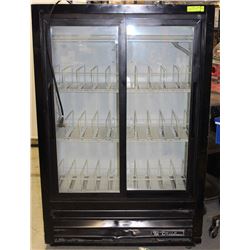 TRUE DOUBLE DOOR COOLER 36"X18"X54"