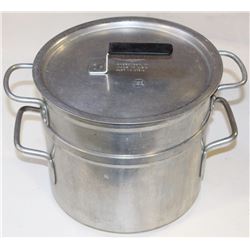 8QT DOUBLE POT WITH LID