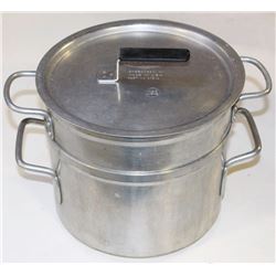 8QT DOUBLE POT WITH LID