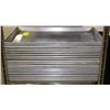 Image 1 : LOT OF 20 HALF SIZE BAKING PANS,18"X13"