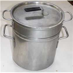 DOUBLE POTS WITH LIDS 11QT &12QT