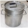 Image 1 : DOUBLE POTS WITH LIDS 11QT &12QT