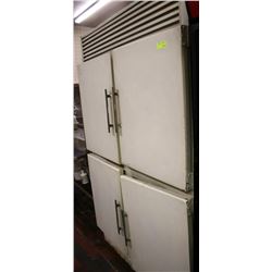 #20 4 DOOR FRIGERATOR 48" X 30.5 X 79