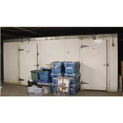 #21 COLDSTREAM WALK IN COOLER/FREEZER SOLD AS IS
