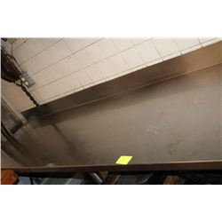 #14 STAINLESS STEEL COUNTER TOP 96 X 24 X 34