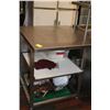 Image 2 : #13 SMALL STAINLESS STEEL PREP TABLE