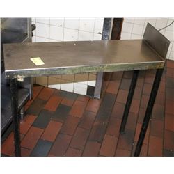 #12 STAINLESS STEEL SIDE TABLE 10 X 30 X 28