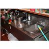 Image 1 : #36 STAINLESS STEEL BAR SINK 77 X 22 X 31 1/2