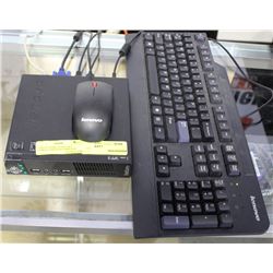 LENOVO THINK CENTRE M73 COMPACT DESKTOP COMPUTER