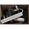 Image 1 : BOX OF MISC ELECTRONICS AND PHONES