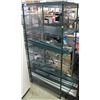 Image 1 : LOT OF 2 GREEN METRO RACKS AND ASST RACKING PIECES