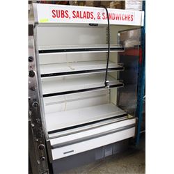 50" X 34" X 81 HUSSMAN DISPLAY SELF CONTAINED COOLER