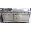 Image 1 : 6FTX 2.5FT QUEST DOUBLE OVEN 4 BURNER AND 48" GRILL