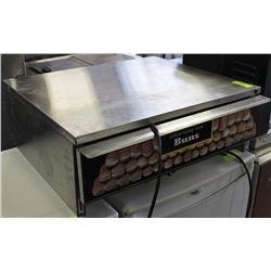 STAR HOT DOG BUN WARMER