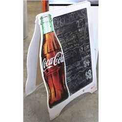 COCA COLA CHALK BOARD DISPLAY