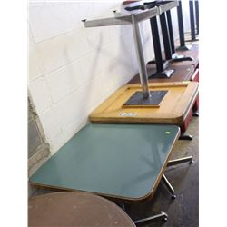 LOT OF 3 SQUARE TABLES