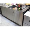 Image 1 : 2 DOOR S/S CABINET W/ HAND SINK 68"X25"X36"
