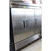 Image 1 : TRUE 3 DOOR LOCKING FREEZER WITH KEYS AND MANUAL