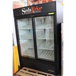TRUE SLIDING GLASS W/ REAR LOAD COOLER