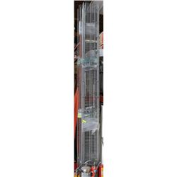 24 LINEAR FT OF 16" WIDE CLOSET SHELVING WITH ALL