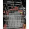 Image 1 : LARGE GAVILVANIZED COLLAPSABLE DOG CRATE