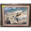 Image 1 : FIGHTER JET PRINT BY ALEX DURR SIGNED AND NUMBRD