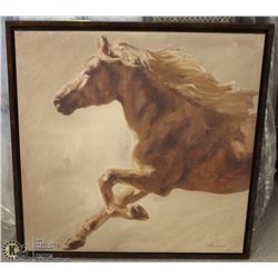 HORSE PICTURE 32” X 32”