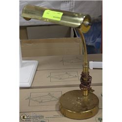 BRASS BANKERS LAMP