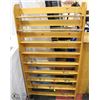 Image 1 : LARGE WOOD BOOT RACK/DISPLAY RACK