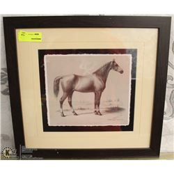 SHOWHOME FRAMED HORSE PICTURE
