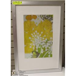 FLOWER THEMED FRAME PRINT  20X29