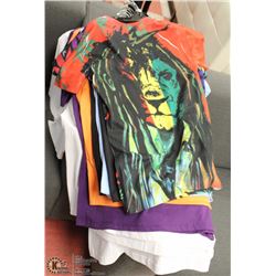 LOT OF 11 MENS TSHIRTS SIZE SM - LRG