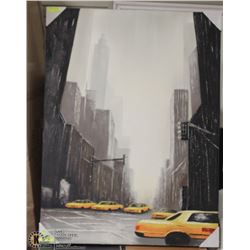 RAINY CITY PAINTING 36X48