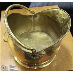 BRASS COAL BUCKET