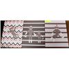 Image 1 : LOT OF 3 SOCK MONKEY CANVAS PRINTS 14X11