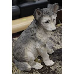 ANIMAL CLASSIC'S CC-804 WOLF CUB STATUE MADE IN