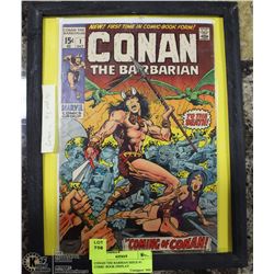 CONAN THE BARBIAN ISSUE #1 COMIC BOOK DISPLAY
