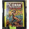 Image 1 : CONAN THE BARBIAN ISSUE #1 COMIC BOOK DISPLAY